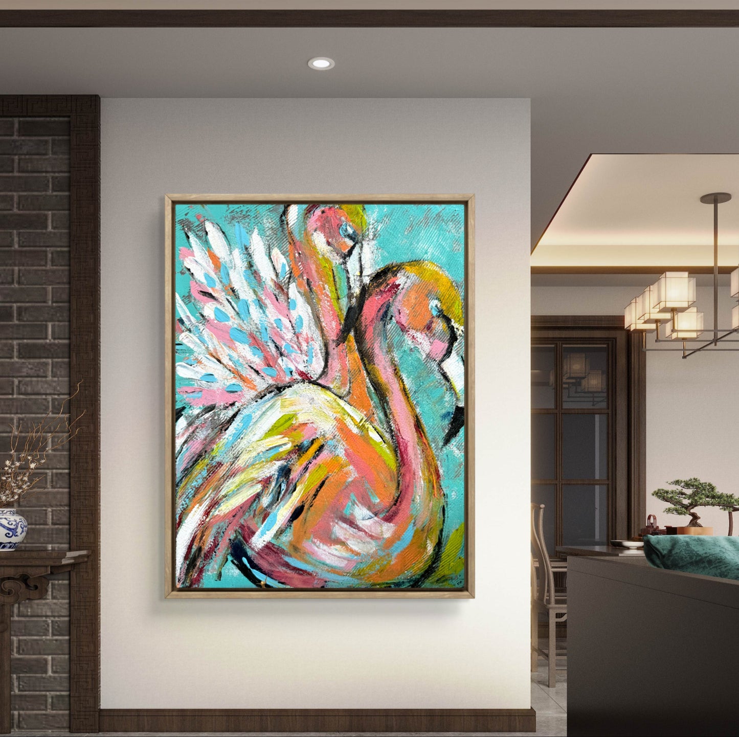 Flamingos